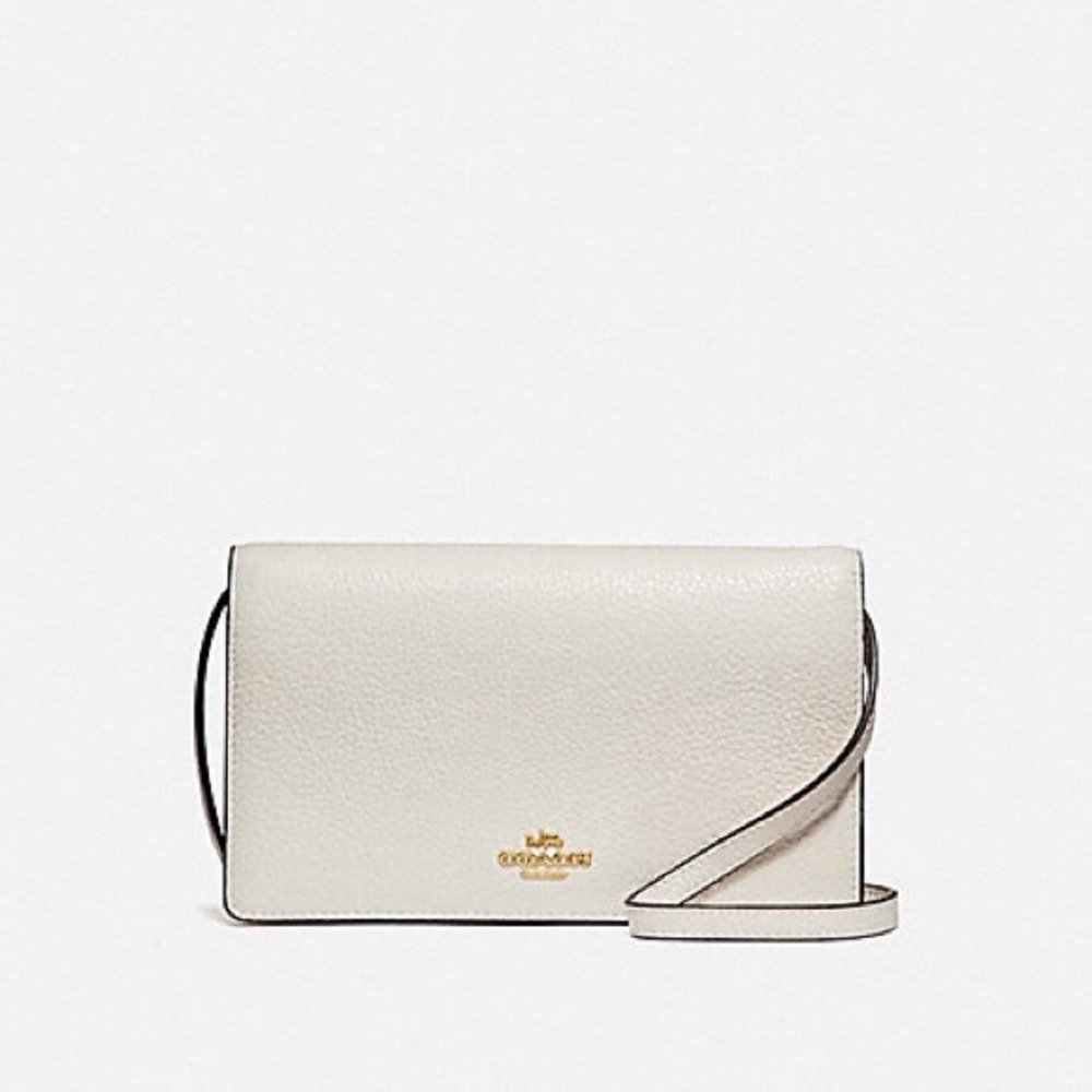 Coach | Foldover Crossbody Clutch in Chalk